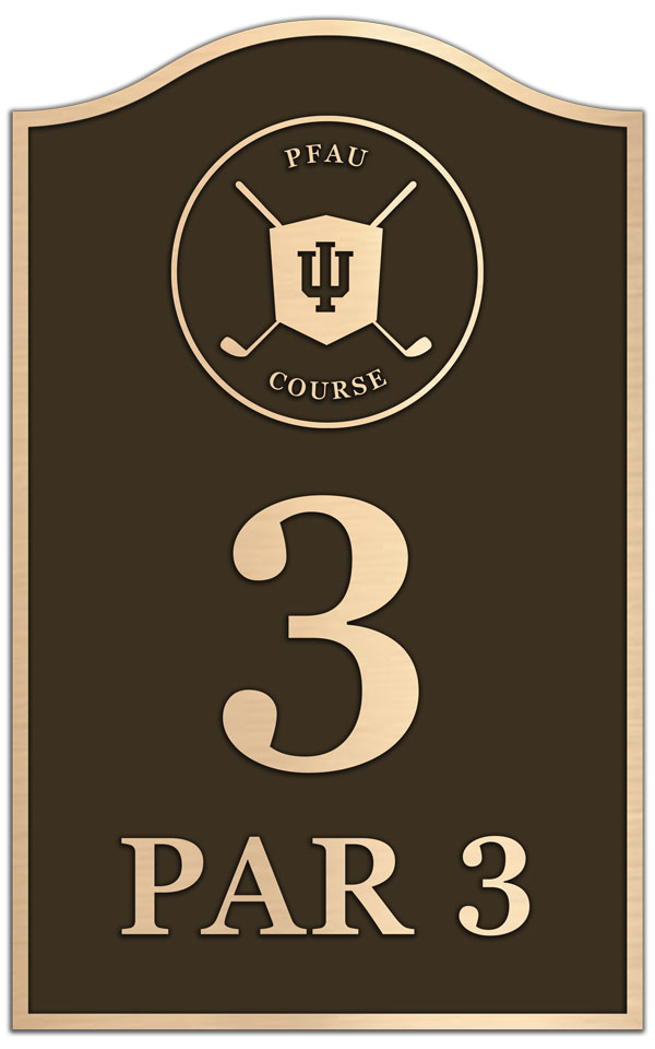 Bronze Course Tee Signs