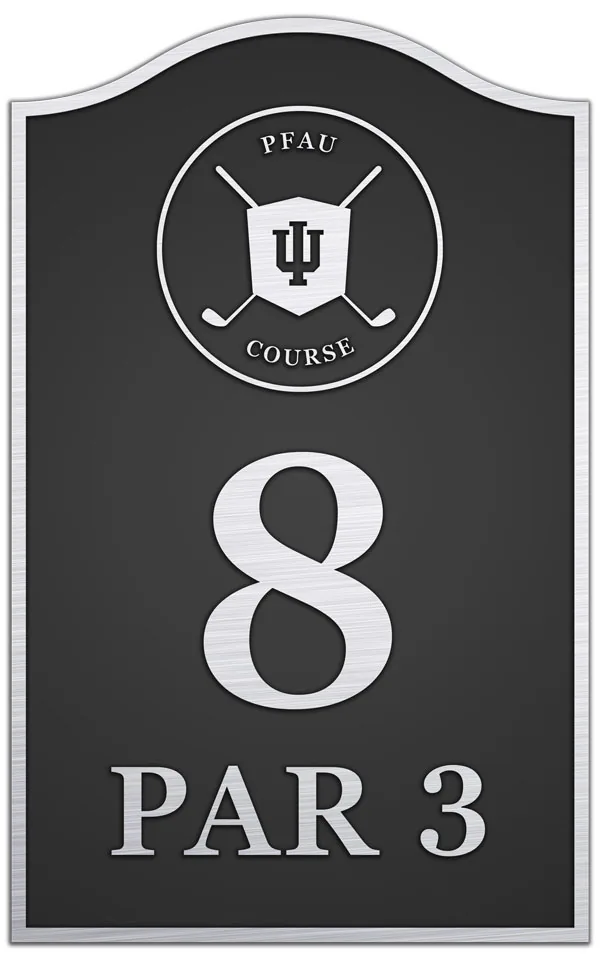 Club Champions Plaque — custom bronze country club plaque