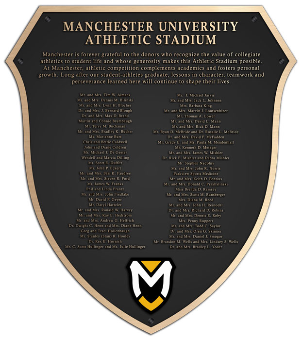 Stadium Dedication Plaques