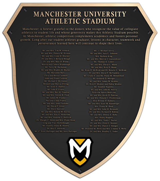 Stadium Dedication Plaques