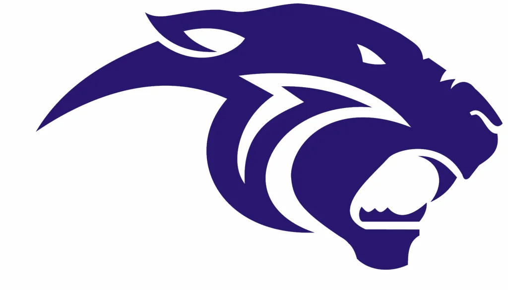 The PAC panther team logo provided by the program, engraved at the top of the plaque.