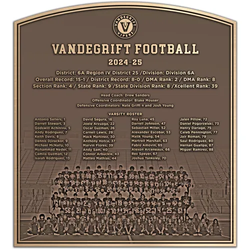 City Fire Department Dedication Plaque